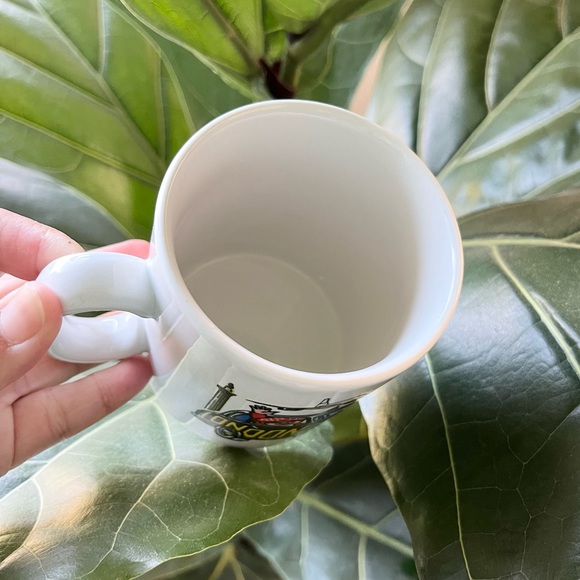 Vintage London Travel Souvenir Made in England Stamped Mug Big Ben Double Bus - Picture 5 of 6